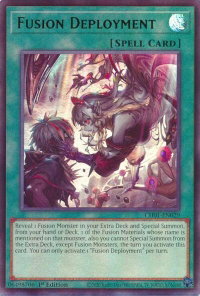 Fusion Deployment - THE CHRONICLES DECK: The Fallen & The Virtuous (All-Foil Edition) (CH01) #CH01-EN029 - Ultra Rare YuGiOh Trading Card