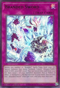 Branded Sword - THE CHRONICLES DECK: The Fallen & The Virtuous (All-Foil Edition) (CH01) #CH01-EN036 - Ultra Rare YuGiOh Trading Card