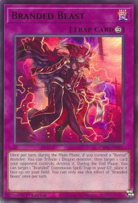 Branded Beast - THE CHRONICLES DECK: The Fallen & The Virtuous (All-Foil Edition) (CH01) #CH01-EN037 - Ultra Rare YuGiOh Trading Card