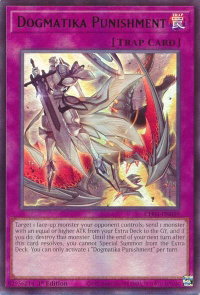 Dogmatika Punishment - THE CHRONICLES DECK: The Fallen & The Virtuous (All-Foil Edition) (CH01) #CH01-EN039 - Ultra Rare YuGiOh Trading Card