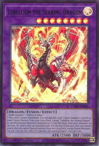 Lubellion the Searing Dragon - THE CHRONICLES DECK: The Fallen & The Virtuous (All-Foil Edition) (CH01) #CH01-EN044 - Ultra Rare YuGiOh Trading Card