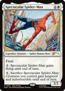 Spectacular Spider-Man - Play Promos (PLAY) #1 - Promo Magic: The Gathering Trading Card