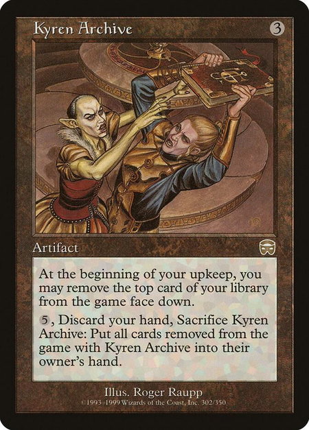 Kyren Archive - Mercadian Masques Magic: The Gathering trading card