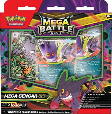 Mega Battle Deck (Mega Gengar ex) - Miscellaneous Cards & Products Pokémon trading card