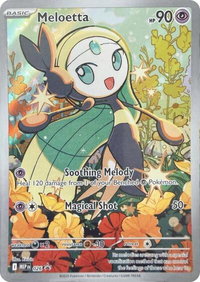 Meloetta - 026 - ME: Mega Evolution Promo (MEP) #026 - Illustration Rare Pokémon Trading Card