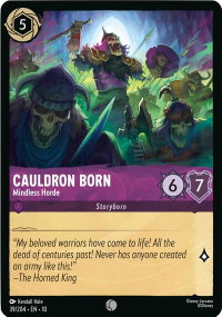 Cauldron Born - Mindless Horde - Whispers in the Well (10) #39/204 - Common Disney Lorcana Trading Card
