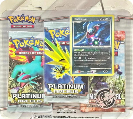 Arceus 3 Pack Blister [Darkrai] - Arceus Pokémon trading card