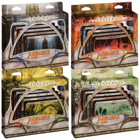 Planechase 2009 - Set of 4 - Planechase Magic: The Gathering trading card