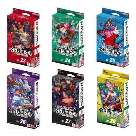 Starter Decks 23-28 [Set of 6] - Starter Deck 23: RED Shanks One Piece trading card