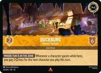 Duckburg - Funso's Funzone - Whispers in the Well (10) #34/204 - Rare Disney Lorcana Trading Card