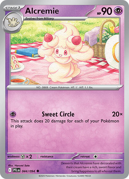 Alcremie - ME02: Phantasmal Flames Pokémon trading card