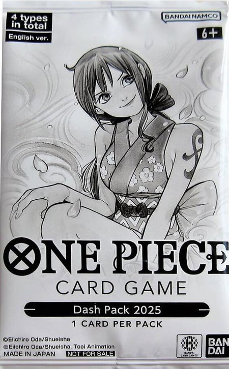 Dash Pack 2025 - One Piece Promotion Cards One Piece trading card