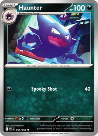 Haunter - 055/094 - ME02: Phantasmal Flames (PFL) #055/094 - Uncommon Pokémon Trading Card