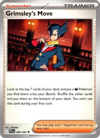Grimsley's Move - ME02: Phantasmal Flames (PFL) #090/094 - Uncommon Pokémon Trading Card