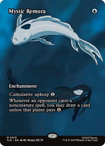 Mystic Remora (Borderless) - Avatar: The Last Airbender: Eternal-Legal (TLE) #16 - Mythic Rare Magic: The Gathering Trading Card