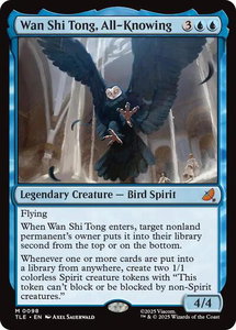 Wan Shi Tong, All-Knowing - Avatar: The Last Airbender: Eternal-Legal (TLE) #98 - Mythic Rare Magic: The Gathering Trading Card