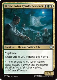 White Lotus Reinforcements - Avatar: The Last Airbender (TLA) #251 - Uncommon Magic: The Gathering Trading Card