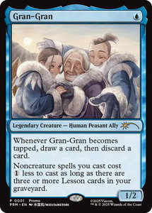 Gran-Gran - Unique and Miscellaneous Promos (UMP) #1 - Promo Magic: The Gathering Trading Card
