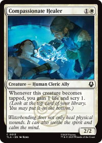 Compassionate Healer - Avatar: The Last Airbender (TLA) #13 - Common Magic: The Gathering Trading Card