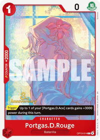 Portgas.D.Rouge - Carrying On His Will: 3rd Anniversary Tournament Cards (OP13 ANN) #OP13-014 - Common One Piece Trading Card