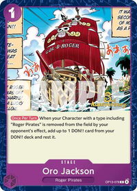 Oro Jackson - Carrying On His Will: 3rd Anniversary Tournament Cards (OP13 ANN) #OP13-078 - Common One Piece Trading Card