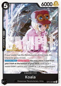 Koala - Carrying On His Will: 3rd Anniversary Tournament Cards (OP13 ANN) #OP13-081 - Common One Piece Trading Card