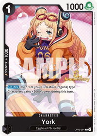York - Carrying On His Will: 3rd Anniversary Tournament Cards (OP13 ANN) #OP13-094 - Common One Piece Trading Card