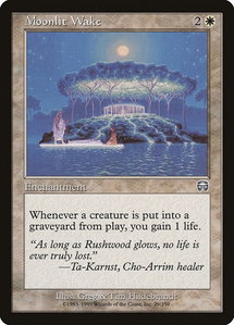 Moonlit Wake - Mercadian Masques (MMQ) #29 - Uncommon Magic: The Gathering Trading Card