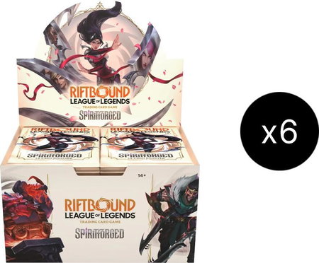 Spiritforged - Booster Display Case - Spiritforged Riftbound trading card