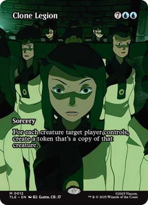 Clone Legion (Borderless) - Avatar: The Last Airbender: Eternal-Legal (TLE) #12 - Mythic Rare Magic: The Gathering Trading Card