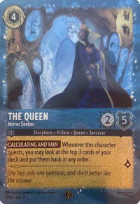 The Queen - Mirror Seeker - Disney Lorcana Promo Cards (DLPC) #12 - Promo Disney Lorcana Trading Card