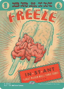Brain Freeze - Secret Lair Countdown Kit (SLC) #2 - Rare Magic: The Gathering Trading Card