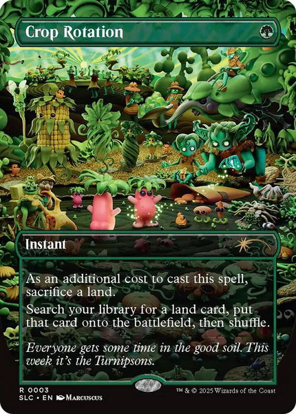 Crop Rotation trading card from Secret Lair Countdown Kit Crop Rotation - Secret Lair Countdown Kit Magic: The Gathering trading card