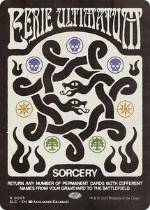 Eerie Ultimatum - Secret Lair Countdown Kit (SLC) #5 - Rare Magic: The Gathering Trading Card