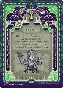 Field of the Dead - Secret Lair Countdown Kit (SLC) #6 - Rare Magic: The Gathering Trading Card