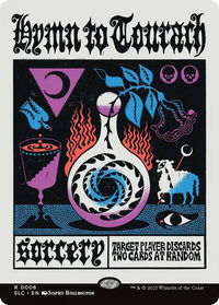 Hymn to Tourach - Secret Lair Countdown Kit (SLC) #8 - Rare Magic: The Gathering Trading Card