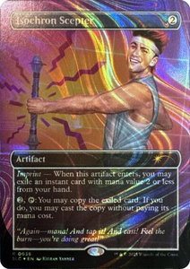 Isochron Scepter (Halo Foil) - Secret Lair Countdown Kit (SLC) #36 - Rare Magic: The Gathering Trading Card