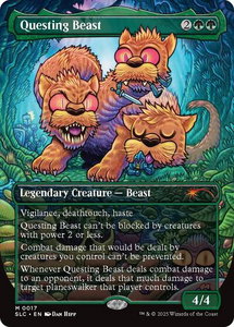 Questing Beast - Secret Lair Countdown Kit (SLC) #17 - Mythic Rare Magic: The Gathering Trading Card