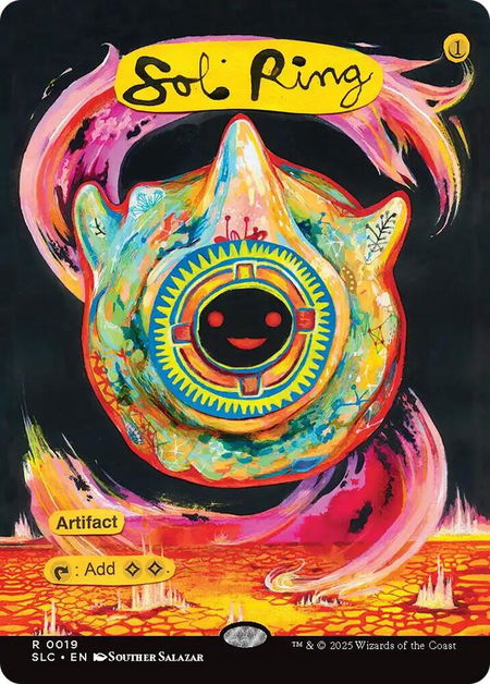 Sol Ring - Secret Lair Countdown Kit Magic: The Gathering trading card