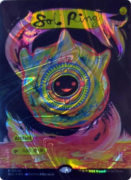 Sol Ring (Halo Foil) - Secret Lair Countdown Kit Magic: The Gathering trading card