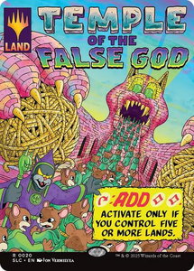 Temple of the False God - Secret Lair Countdown Kit (SLC) #20 - Rare Magic: The Gathering Trading Card