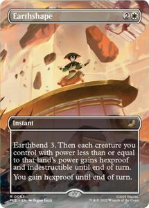 Earthshape (Borderless) - Avatar: The Last Airbender: Eternal-Legal (TLE) #67 - Rare Magic: The Gathering Trading Card