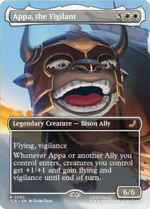 Appa, the Vigilant (Borderless) - Avatar: The Last Airbender: Eternal-Legal (TLE) #62 - Rare Magic: The Gathering Trading Card