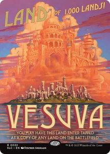 Vesuva - Secret Lair Countdown Kit (SLC) #22 - Rare Magic: The Gathering Trading Card