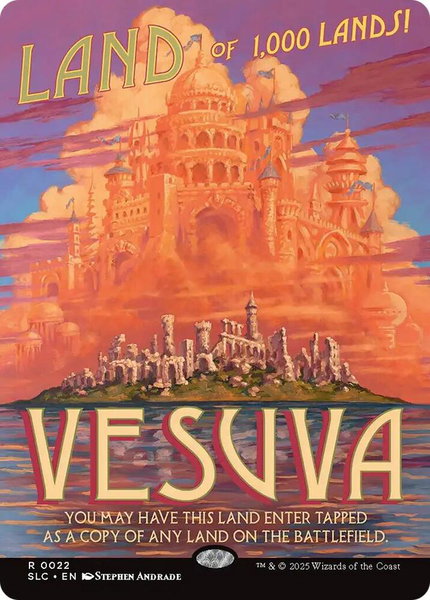 Vesuva trading card from Secret Lair Countdown Kit Vesuva - Secret Lair Countdown Kit Magic: The Gathering trading card