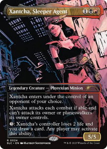 Xantcha, Sleeper Agent - Secret Lair Countdown Kit (SLC) #24 - Rare Magic: The Gathering Trading Card