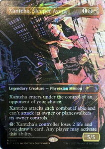 Xantcha, Sleeper Agent (Halo Foil) - Secret Lair Countdown Kit (SLC) #51 - Rare Magic: The Gathering Trading Card
