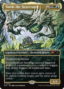 Yarok, the Desecrated - Secret Lair Countdown Kit (SLC) #25 - Mythic Rare Magic: The Gathering Trading Card