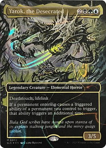 Yarok, the Desecrated (Halo Foil) - Secret Lair Countdown Kit (SLC) #52 - Mythic Rare Magic: The Gathering Trading Card