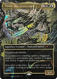 Yarok, the Desecrated (Halo Foil) - Secret Lair Countdown Kit (SLC) #52 - Mythic Magic: The Gathering Trading Card